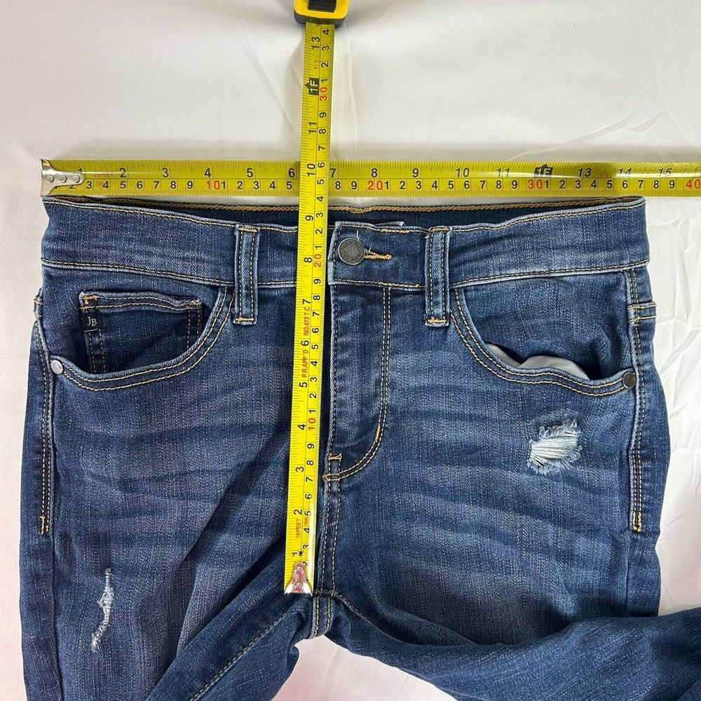 Judy Blue Jeans Women's 7 / 28 Relaxed Fit Mid Rise Distressed Stretch JB8289DK - Picture 4 of 10